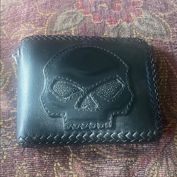 Harley-Davidson Other - Black Skull Embossed Wallet
Harley Davidson